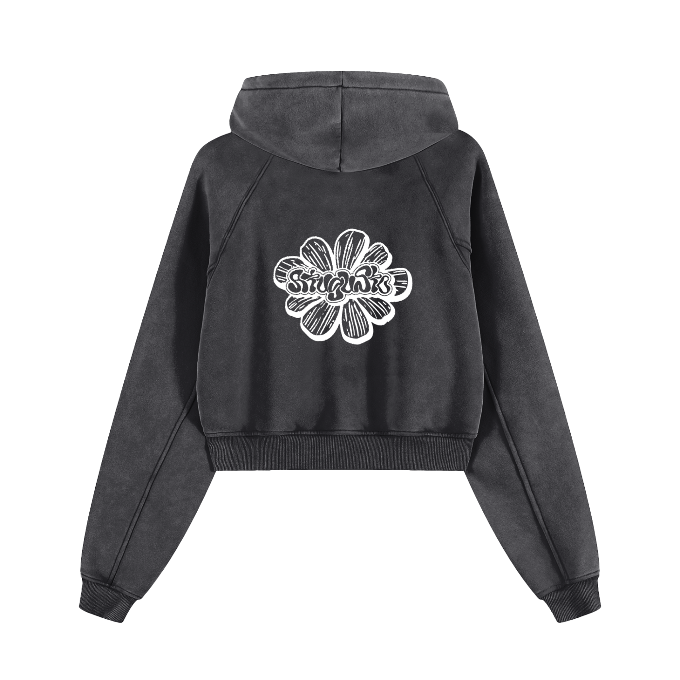 SUDADERA CROPPED ATUGUSTO SPRING VIBES