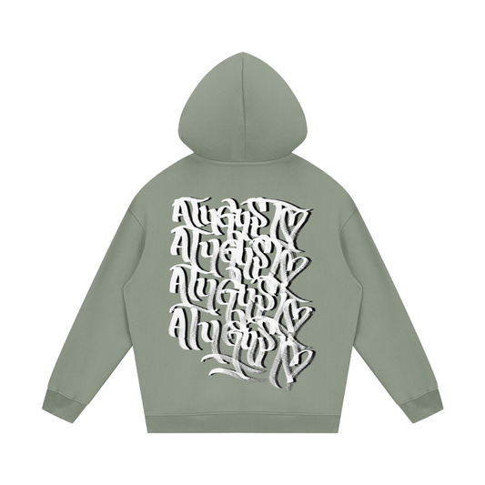 ATUGUSTO UNDERGROUND HOODIE- GRAYISH GREEN