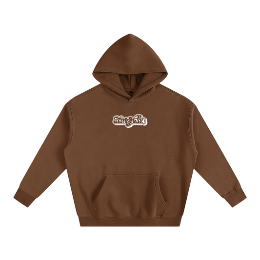 SUDADERA OVERSIZE ATUGUSTO HIP-HOP COLOR MARRÓN