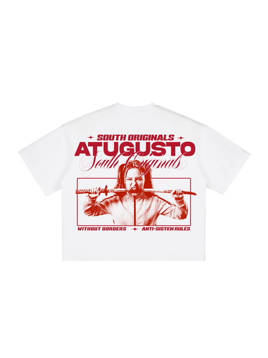CAMISETA ATUGUSTO KATANA COLOR BLANCO