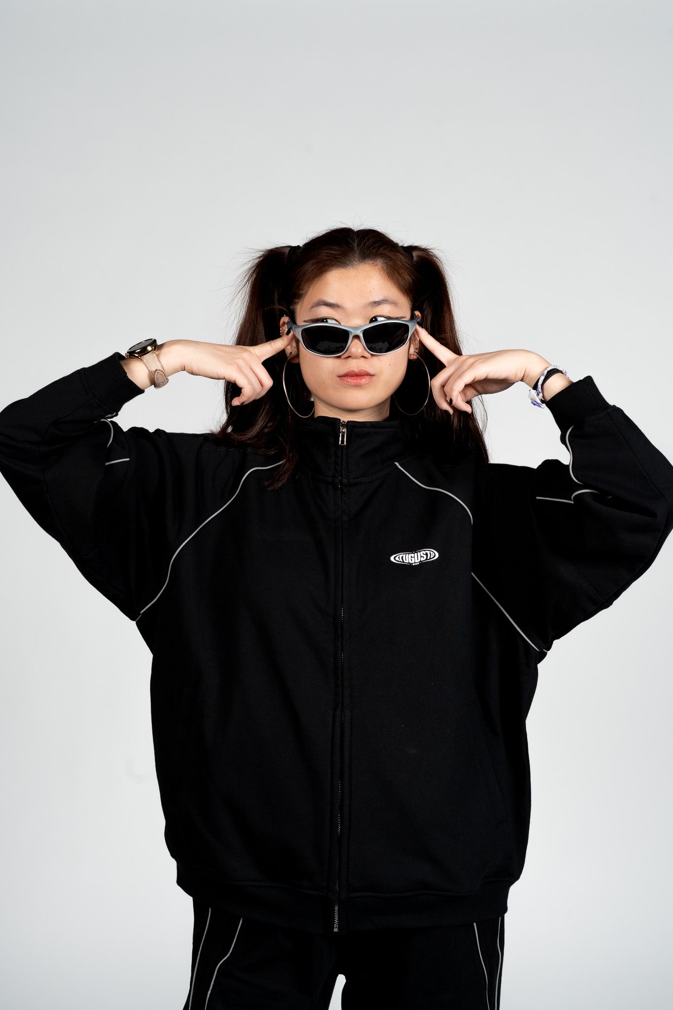 CHAQUETA ATUGUSTO REFLECTION COLOR NEGRO