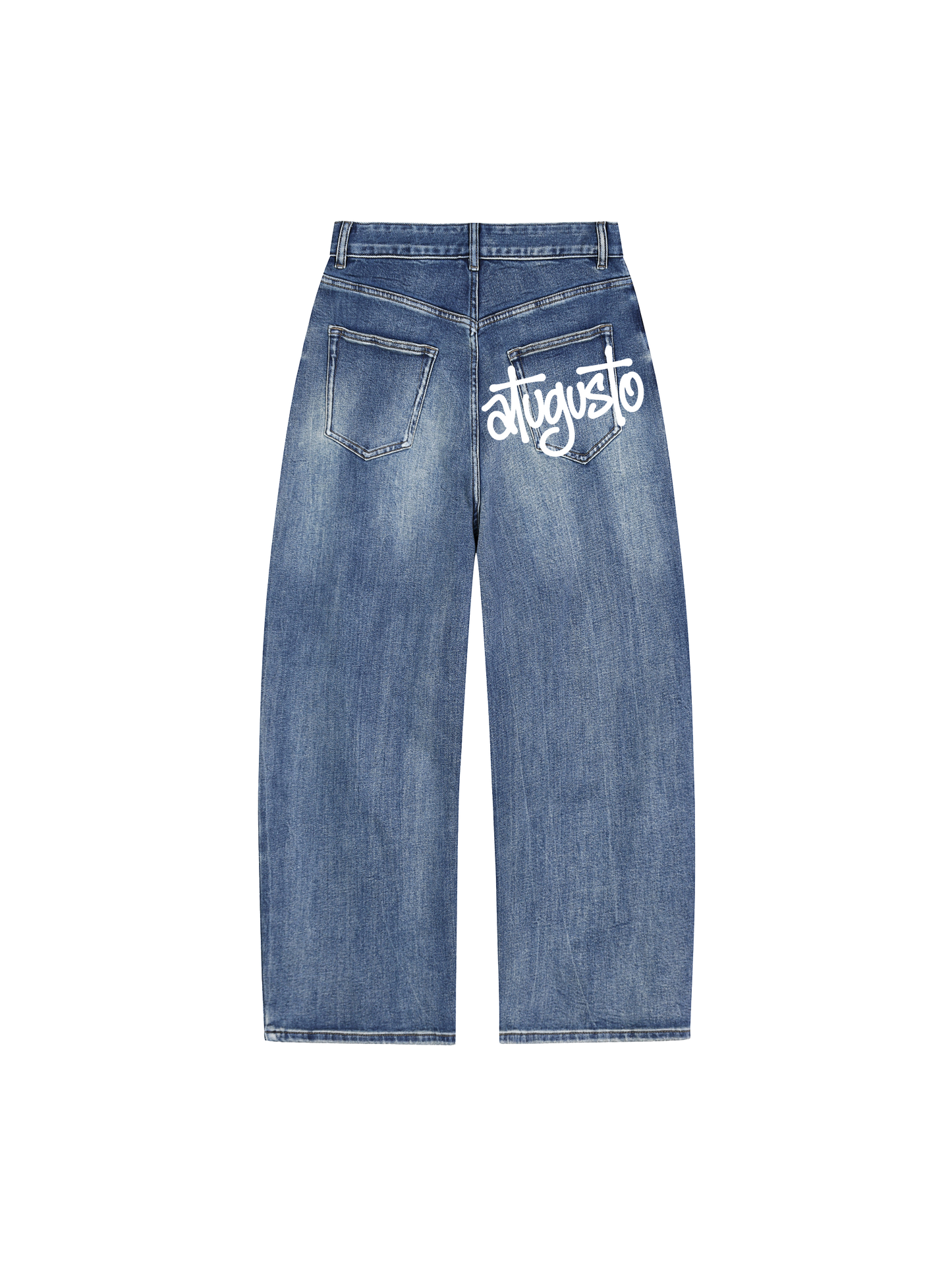 PANTALÓN VAQUERO ATUGUSTO GRAFFITI UNISEX CORTE ANCHO