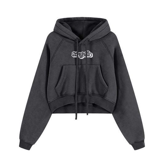 SUDADERA CROPPED ATUGUSTO SPRING VIBES