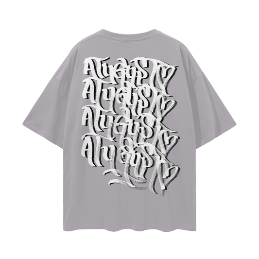 ATUGUSTO UNDERGROUND T-SHIRT - LIGHT GRAY